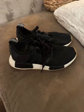 adidas Black Athletic Slip-On Sneaker